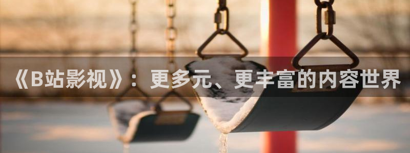 极速影院免费高清版：《B站影视》：更多元、更丰富的内容世界