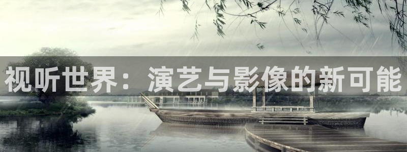 极速影视在线看电视：视听世界：演艺与影像的新可能
