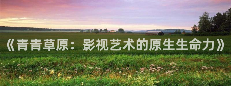 极速影院在线看：《青青草原：影视艺术的原生生命力》